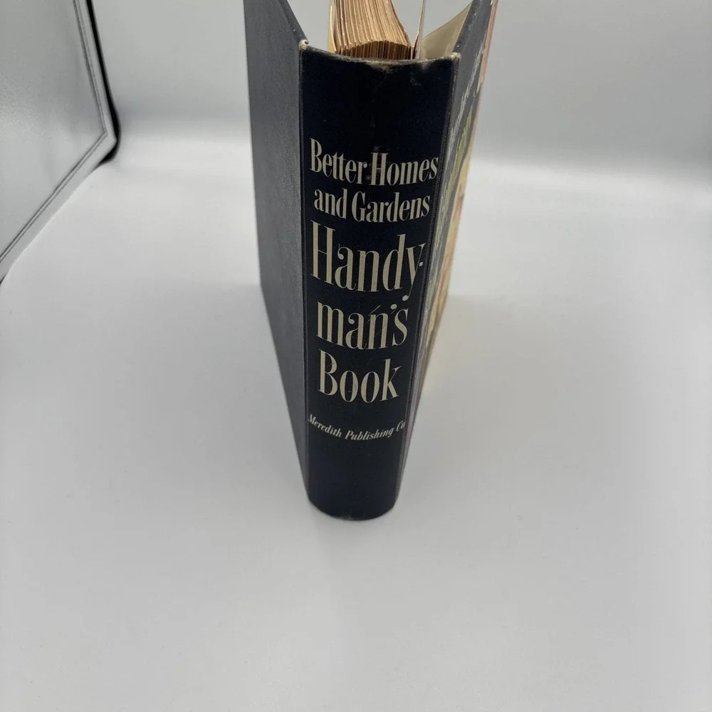 Vintage Better Homes‎ & Gardens Handyman's Book 1957 8th Printing 5 Ring
